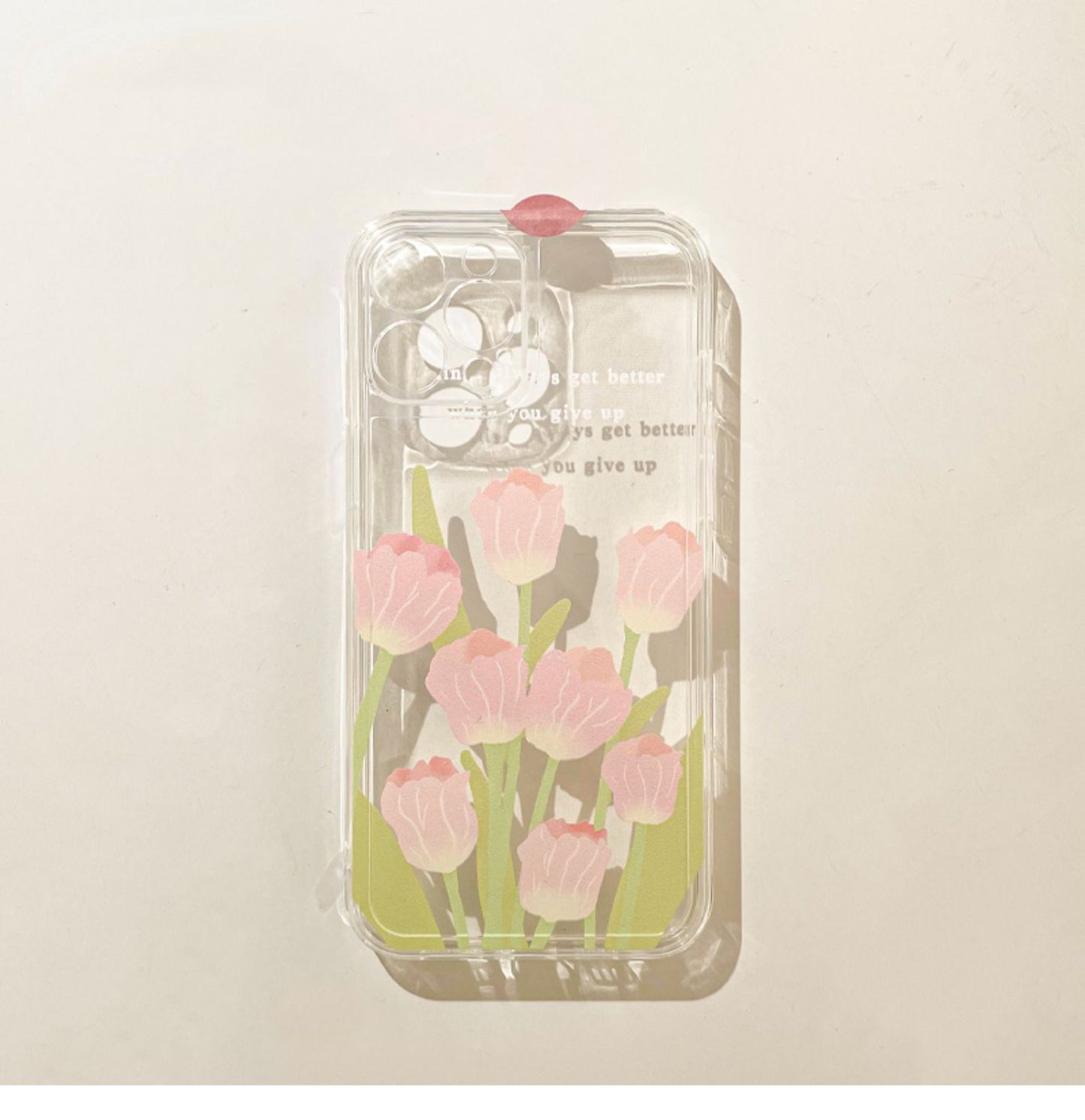 Tulip Flower Garden Lady iPhone Case 6 7 8 PLUS SE2 XS XR X 11 12 13 14 15 Pro Promax 12mini 13mini