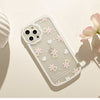 Korea Style Flower With Heart Lady iPhone Case XS XR X 11 12 13 14 Pro Promax