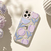 Pastel Purple Tulip iPhone Case 6 7 8 PLUS SE2 XS XR X 11 12 13 14 15 Pro Promax 12mini 13mini