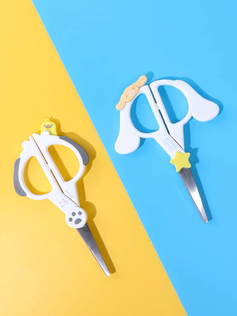 Sanrio Cinnamoroll Pochacco Shape Stainless Steel Scissors