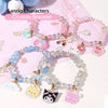 Sanrio Hello Kitty My Melody Kuromi Cinnamoroll Acrylic & Crystals Bracelet