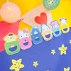 Sanrio Mini Book Mark Hello Kitty My Melody Cinnamoroll Pompompurin Pochacco Tuxedosam