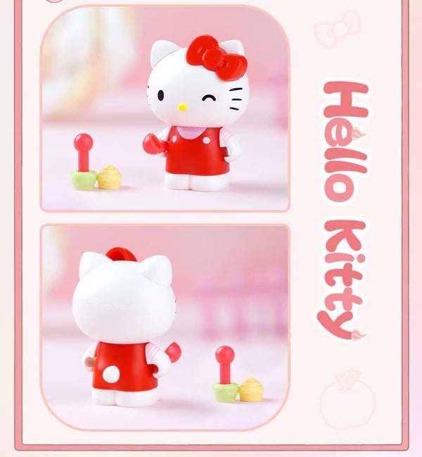 Sanrio Hello Kitty Dessert Apple Cake Building Blocks Toy