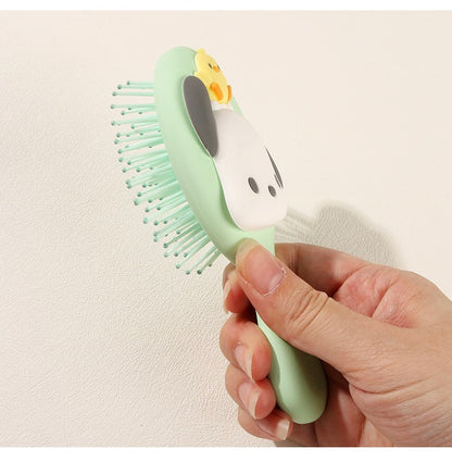 Sanrio My Melody Kuromi Cinnamoroll Pochacco with Friend Mini Paddle Brush Comb