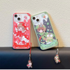 Japanese Cartoon CardCaptorSakura X Sanrio Clean Case | Hello Kitty KeroKeroKeroppi - iPhone Case PLUS SE2 XS XR X 11 12 13 14 15 16 16e 17 17e Pro Promax 12mini 13mini