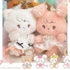 Mikkoイラスト 可動ぬいぐるみ 15cm & 20cm クマのラテ、イヌのスフレ、コウシのムース、ウサギのキャミー