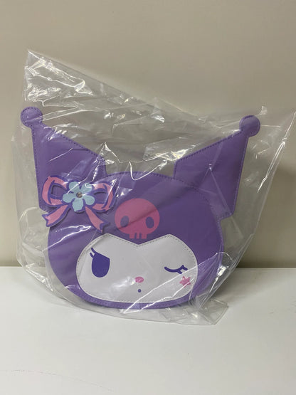 Sanrio Kuromi Purple Secret Garden Big Head Shoulder Bag