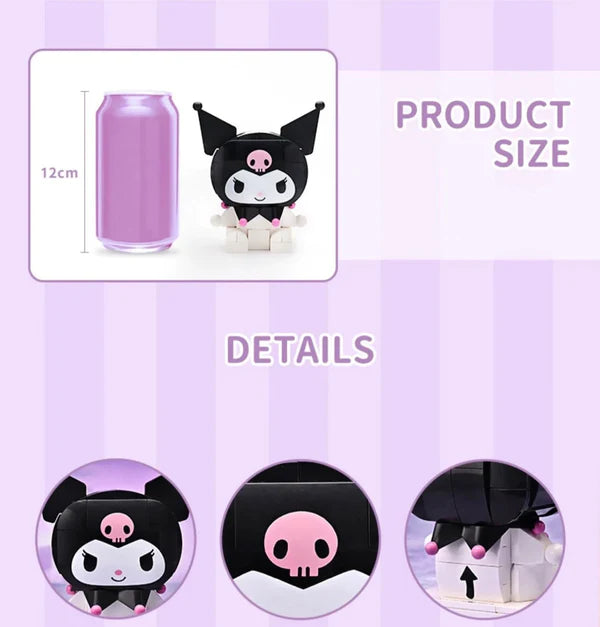 Sanrio Kuromi Building Blocks Toy Collections