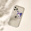 Japanese Cartoon KU Working Happily iPhone Case 6 7 8 PLUS SE2 XS XR X 11 12 13 14 15 16 Pro Promax 12mini 13mini