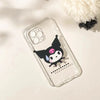 Japanese Cartoon KU Speechless iPhone Case 6 7 8 PLUS SE2 XS XR X 11 12 13 14 15 16 Pro Promax 12mini 13mini