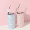 Sanrio My Melody Cinnamoroll 304 Stainless steel Water Bottle Insulated Tumbler with Straw Lovely Cup GID Grow In Dark