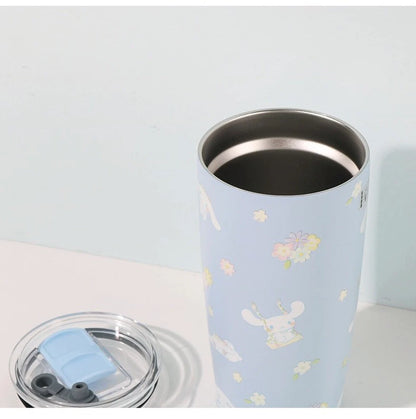 Sanrio My Melody Cinnamoroll 304 Stainless steel Water Bottle Insulated Tumbler with Straw Lovely Cup GID Grow In Dark