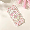 Japanese Cartoon Lolita My Melody  iPhone Case 6 7 8 PLUS SE2 XS XR X 11 12 13 14 15 16 Pro Promax 12mini 13mini