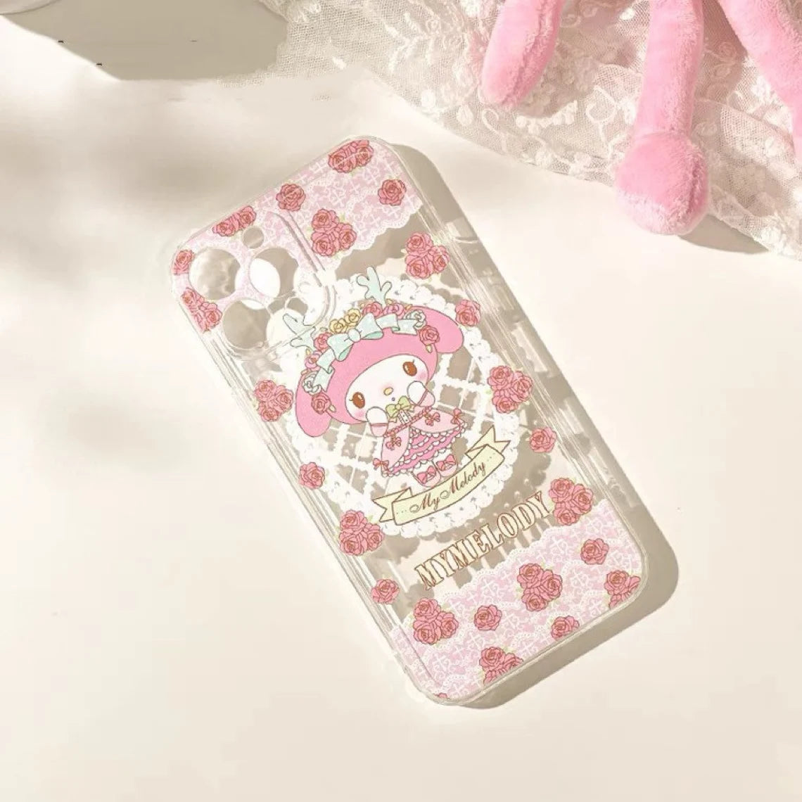 Japanese Cartoon Lolita MM iPhone Case 6 7 8 PLUS SE2 XS XR X 11 12 13 14 15 Pro Promax 12mini 13mini