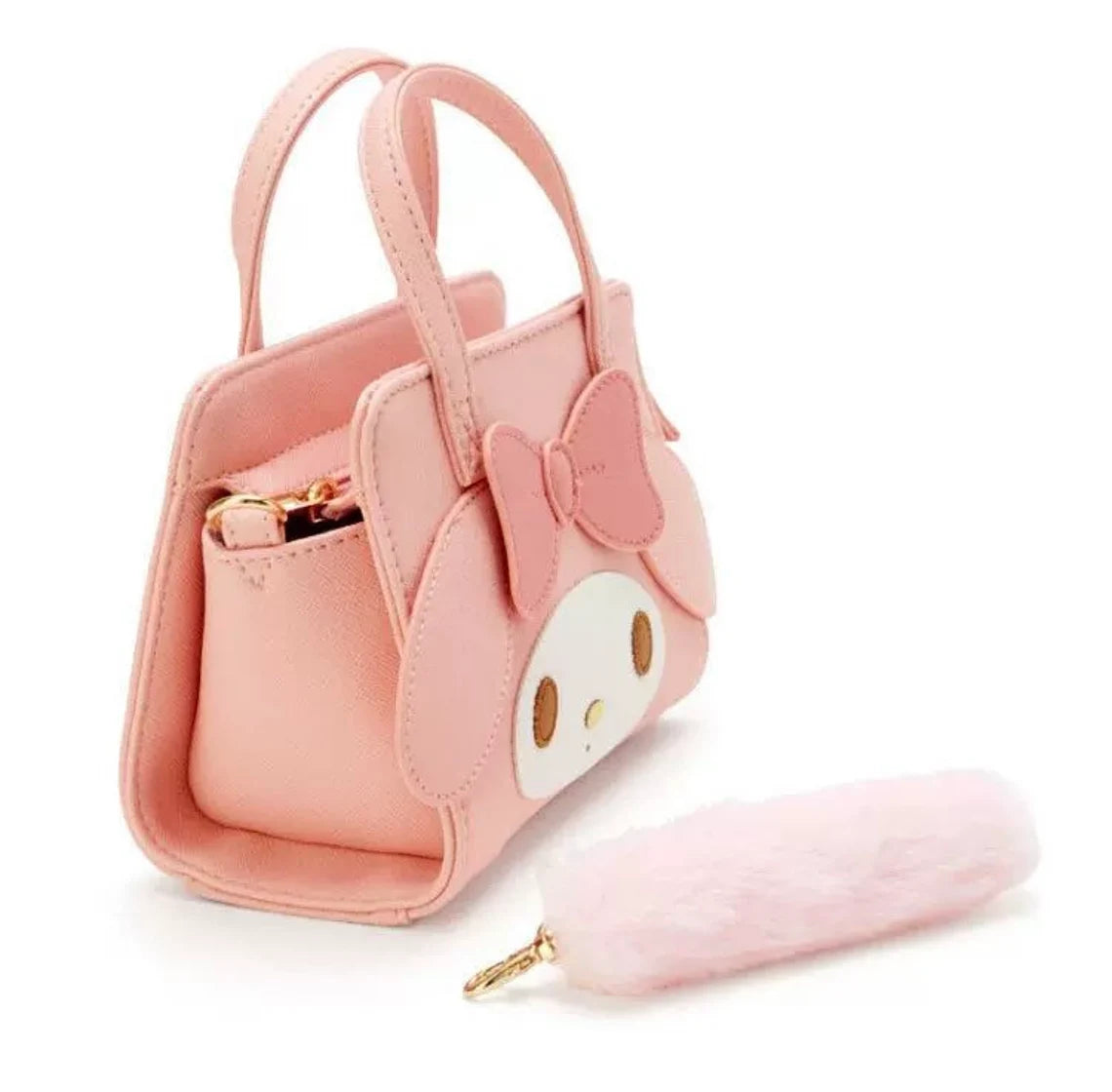 Sanrio My Melody Big Head Pink Shoulder Bag Japan