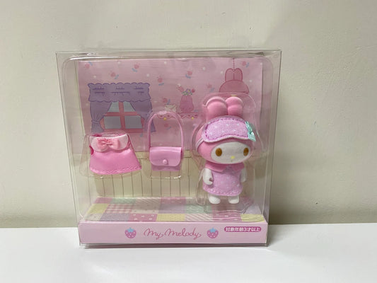 Japan Sanrio My Melody Little Pajamas Mini Doll Toy Collections