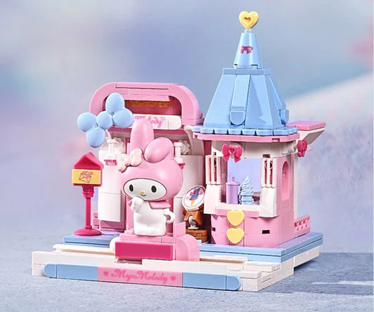 Sanrio My Melody Ice Cream Shop Building Blocks Toy