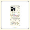Japanese Cartoon PC Tea Party iPhone Case PLUS XS XR X 11 12 13 14 15 Pro Promax