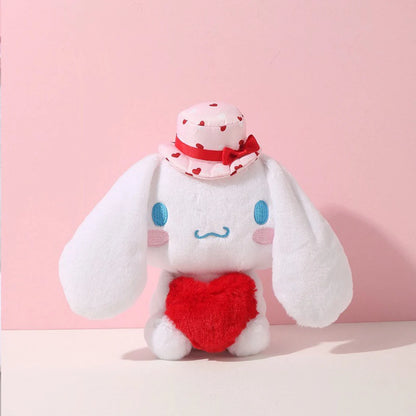 Sanrio Rainbow Panda Hello Kitty Melody Kuromi Cinnamoroll 22cm Plush –  KawaiiGiftLand
