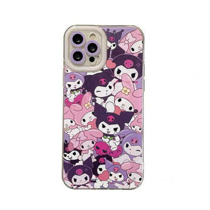 Japanese Cartoon Full MM KU iPhone Case 6 7 8 PLUS SE2 XS XR X 11 12 13 14 15 Pro Promax 12mini 13mini