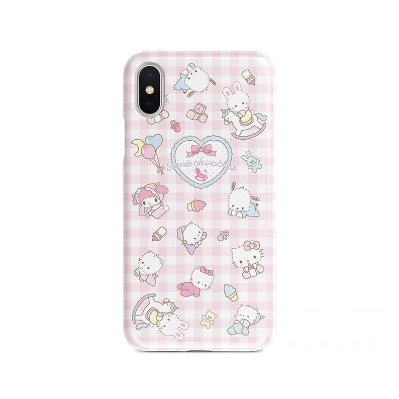 Baby MM Kittens PC Cherry Chums iPhone Case PLUS XS XR X 11 12 13 14 15 Pro Promax