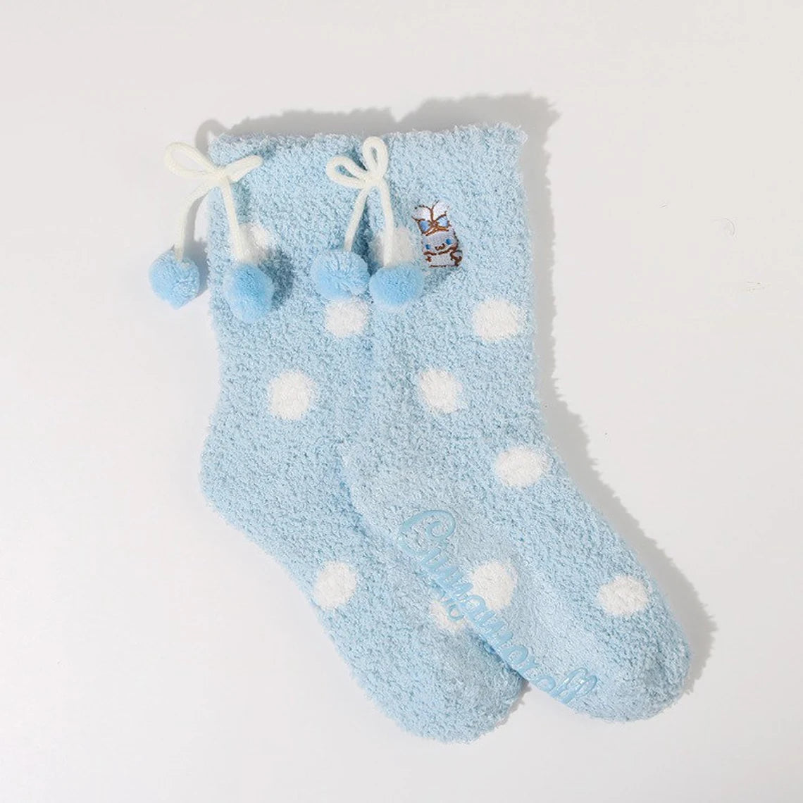 Sanrio Cinnamoroll Fluffy Home Warm Sock Winter Accessories
