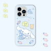 日本人漫画 CN 電話ブルーiPhoneケース 7 8 PLUS SE2 XS XR X 11 12 13 14 15 Pro Promax 12mini 13mini