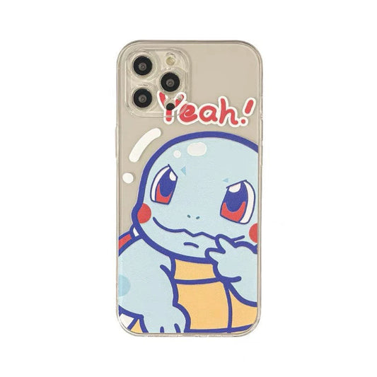 Pokémon Yeah Squirtle iPhone Case 6 7 8 PLUS SE2 XS XR X 11 12 13 14 15 Pro Promax 12mini 13mini